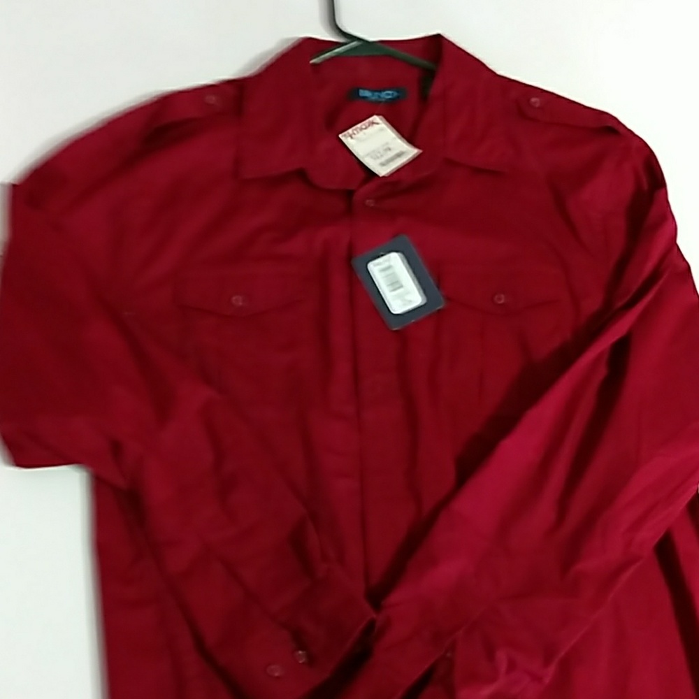 NWT Men's Bruno Brand Rhumba Red XL Long Sleeve